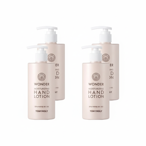 Tonymoly Wonder idratante lozione per le mani 4ea Pack vegano nutriente minerale burro di karité acido ialuronico lavanda vitamina C OEM - Product Image 1