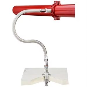 สายดับเพลิงสแตนเลสแบบยืดหยุ่นทนแรงดันสูง ระบบป้องกันอัคคีภัย อุปกรณ์และอุปกรณ์เสริมสำหรับหัวฉีดน้ำดับเพลิง - Product Image 5