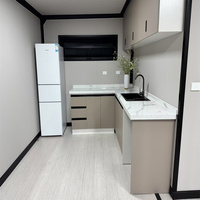 Maison conteneur 2025 moderne et écologique préfabriquée minuscule maison mobile cabine tendance Mode d'expansion maison pour hôtel