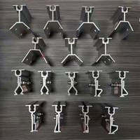 Supports de fixation pour panneaux solaires sans rail, à joint de toiture, pour modules photovoltaïques en aluminium