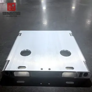 Aluminum profile end plate for lithium battery pack module aluminum battery end plate extrusion profile