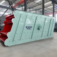 Usine de traitement d'agrégats intégrée avec crible vibrant et lave-sable, machine de criblage de pierres à haut rendement