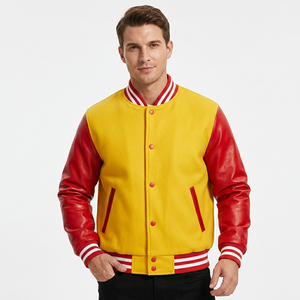 Heavy Duty Comfortable Breathable Eco-Friendly Winter <b>Wool</b> Sleeve Customized Color Size Reversible Windproof Front Logo Jacket - Product Image 1
