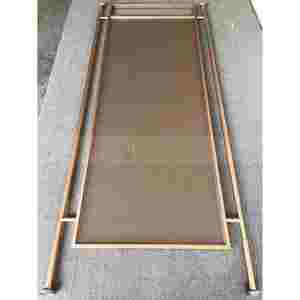 Paravent décoratif en acier inoxydable tissé, imperméable et durable, pour hôtel, rideau en maille métallique suspendu, translucide - Product Image 1