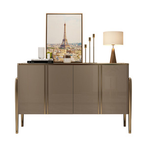 Phật sơn hiện đại rắn gỗ phòng ăn Nâu <span class=keywords><strong>sideboard</strong></span> Tự Chọn tủ phòng khách đồ nội thất nhà máy giá - Product Image 3