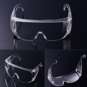 大型エリア安全ゴーグル透明色防しぶき傷防止霧保護メガネ - Product Image 4