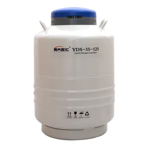 YDS-10 lagerung dewar stickstoff flüssigkeit 50 liter flüssigtstoff tank lieferant großes kaliber
