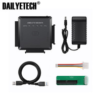Adaptador USB 3,0 a SATA para disco duro HDD SSD, Cable externo de hasta 5Gbps, transmisión de datos de alta velocidad, 2,5/3,5 pulgadas