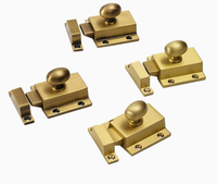 Loquet de placard robuste à ressort en laiton massif X12 pour armoires et tiroirs de villa 39 mm