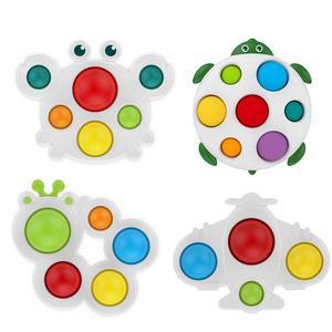 Nouvelle tendance enfants jouet sensoriel Silicone PoP conseil sans BPA <span class=keywords><strong>Montessori</strong></span> jouet d'apprentissage divers Styles jouet intellectuel pour tout-petit - Product Image 2