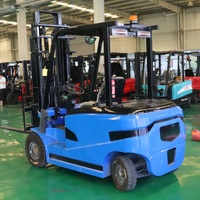 Chariot élévateur à batterie personnalisable 4 tonnes, qualité supérieure avec option pneus pleins pour applications diverses, emballage sécurisé