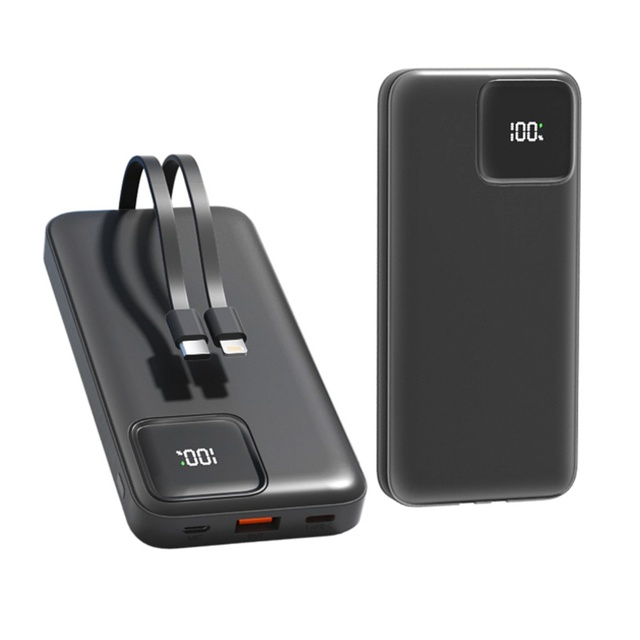 Portable High Capacity Fast Charging Power Bank 20000mAh/10000mAh with Micro USB & Type-C Input for Mobile Phone