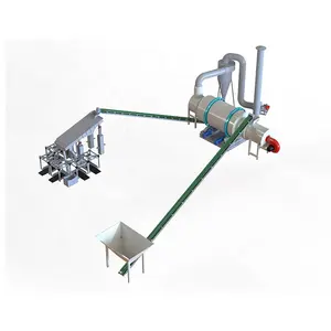 Factory price Industrial river sand rotary dryer