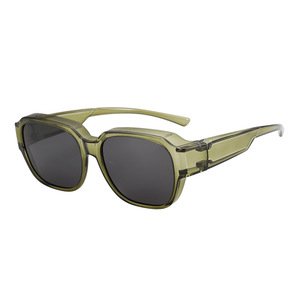Gafas de sol polarizadas de moda para usar sobre gafas graduadas, con lentes de policarbonato antivaho y protección UV400 para conducir y proteger los ojos. - Product Image 2