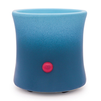 Brûleur d'arômes électrique en céramique, chauffe-bougie - Décoration d'intérieur écologique, support de table à brancher, compatibilité multi-prises, ETL