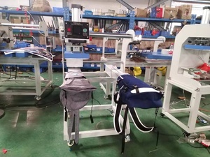 Khí nén Loại tùy chỉnh thiết kế túi du lịch <span class=keywords><strong>Logo</strong></span>/nhãn truyền nhiệt trạm kép Máy ép nhiệt - Product Image 5