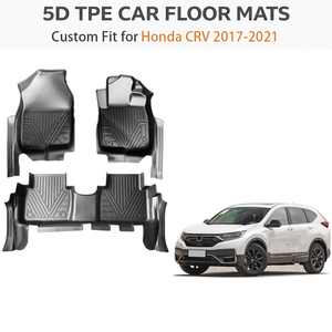 Alfombrillas de Coche TPE Personalizadas para Honda CRV RHD 2017-2021 |   Tapetes para Piso Impermeables para Todo Clima, Juego Completo, OEM de Fábrica - Product Image 2