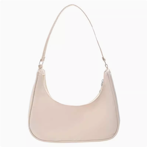 กระเป๋าถือทรงโฮโบสุดหรูสำหรับผู้หญิง กระเป๋าถือหนังงูแท้ขนาดเล็ก ซับในหนังแท้ สายโซ่ ทนทาน น้ำหนักเบา - Product Image 1