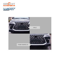 Kit de carrosserie WOFIT Auto Parts LX Grille, phare avant, grille sport, grille de pare-chocs avant pour Lexus LX570 2021