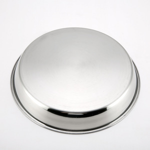 Plaque de cuisson vapeur en acier inoxydable 40 cm, fond plat rond, pour nouilles froides, rouleaux de nouilles de riz, usage hôtelier - Product Image 3