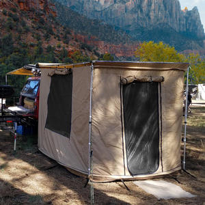 Cuenta lateral Exterior Toldo de vinilo blanco Tiendas de campaña <span class=keywords><strong>para</strong></span> coches Toldo lateral Carpa Rv - Product Image 6