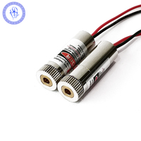 3-5v 100mw 650nm Focusable Dot Red Laser Diode Module