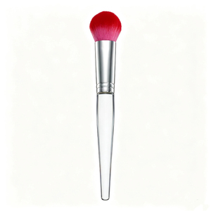 Juego de 6 Brochas de Maquillaje YRX con Mango de Plástico Transparente, Juego de Brochas de Maquillaje Profesional de Alta Calidad, Juego Pequeño Personalizable - Product Image 5