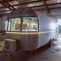 Nouvelle remorque alimentaire mobile avec cuisine complète Restaurant Hot Dog Camper Van Pizza Café Food Cart Ice Cream Food Truck