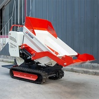 Mini-benne sur chenilles TOSH, 500 kg, fabrication chinoise