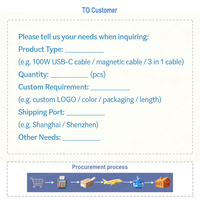 Cable de Carga Portátil 3 en 1 para Llavero, Cable USB Multifunción de Cobre Puro con Trenzado de Nailon