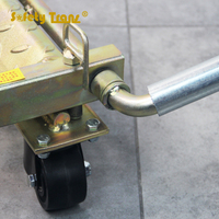 Jiulong 3 Ton 4 tonluk hidrolik kriko araba jack taşıma araçları kolu tipi motorlar römork araba tamir araçları çekici hareketli Dolly