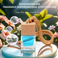 Nouvel Arrivage – Diffuseur en Verre Suspendu de Luxe Mini Premium avec Logo – Éliminateur d'Odeurs Longue Durée pour Voiture et Maison