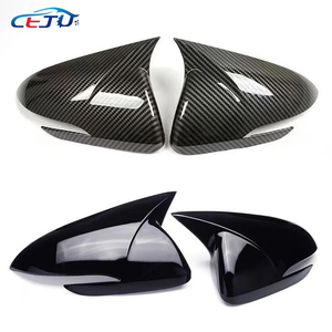 Capuchons de rétroviseur de porte de voiture en ABS noir brillant pour <span class=keywords><strong>Hyundai</strong></span> <span class=keywords><strong>I30</strong></span> N Line Elantra GT Sport PD 2017-2025 - Product Image 6