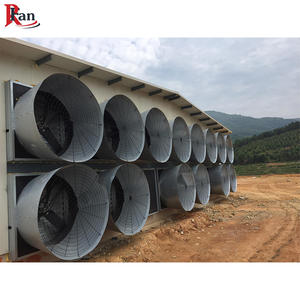 Énorme hotte de piégeage d'air obturateur de débit/obturateur Type cône ventilateur axial serre électrique ferme avicole OEM - Product Image 1