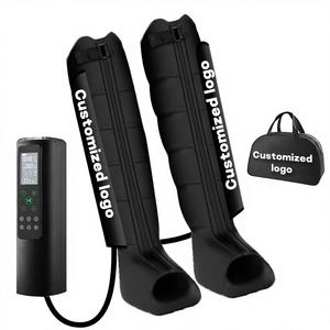 6 चैंबर इलेक्ट्रिक स्पोर्ट्स रिकवरी वायु संपीड़न बूट मालिश चिकित्सा पैर मालिश शरीर - Product Image 1