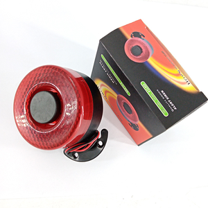 Sirène d'avertissement <span class=keywords><strong>sonore</strong></span> avec LED 12V-24V 105dB, alarmes <span class=keywords><strong>de</strong></span> <span class=keywords><strong>recul</strong></span>, klaxons, bip, <span class=keywords><strong>avertisseur</strong></span> <span class=keywords><strong>sonore</strong></span> pour voiture, bateau, <span class=keywords><strong>camion</strong></span> - Product Image 2