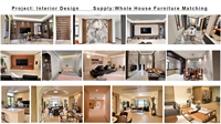 Solution de service personnalisée tout-en-un pour toute la maison, appartement, villa, hôtel, magasin, projet, design d'intérieur 3D, aménagement