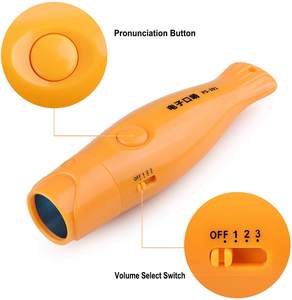 Sifflet électronique à <span class=keywords><strong>poisson</strong></span> 3 tons Sifflet électronique à volume élevé pour les entraîneurs d'arbitre PE Teacher - Product Image 3