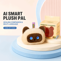 Peluche Panda Électrique Douce et Moelleuse à Yeux Bleus, Musicale, Chantante et Dansante, Taille Personnalisable pour Crèche, Fête d'Anniversaire, Cadeau de Fêtes