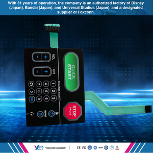 Miễn phí mẫu cao cấp không thấm nước màng chuyển đổi PC Pet PMMA Silicone bàn phím được thực hiện bởi yizexin - Product Image 4