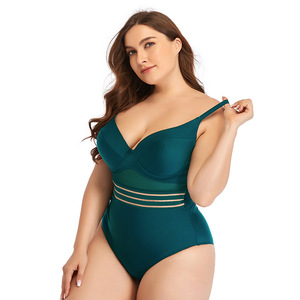 Robe de bain <span class=keywords><strong>tankini</strong></span> grande taille personnalisée deux pièces Tenues de plage Ensemble de bikini Maillots de bain Maillots de bain - Product Image 4