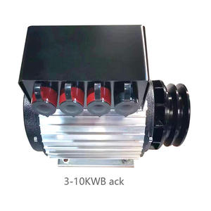 Générateurs domestiques haute puissance à aimant permanent en terres rares, sans balais, monophasés, triphasés, silencieux, avec boîtier en aluminium, à fréquence variable - Product Image 4