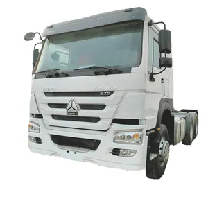 Precio barato Sinotruck usado motor diésel 371HP ejes grandes 6x4 CNHTC Howo A7 remolque Tractor cabeza de camión para la venta