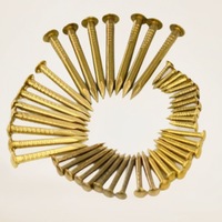 Clous décoratifs à tête ronde en laiton massif, bronze antique, pour tapisserie, charnières de meubles et décoration de canapé