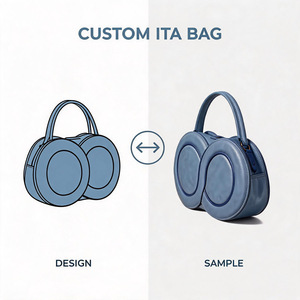 Bolso Ita Personalizado de Cuero PU, Color Sólido, Minimalista, para Mujer, con Cierre de Solapa, Portátil, para Uso Diario - Product Image 3