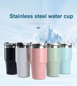 Custom OEM ODM Water <b>Mug</b> Double Wall Stainless Steel <b>Mug</b> Vacuum Insulated Coffee Tumbler Car Mounted Thermal Insulation Cup - Product Image 3