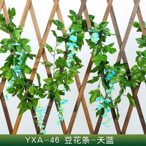 Guirlandes artificielles de glycine Xin Rongxin, bouquet de fleurs en soie, décoration intérieure, ornement de mariage, style pastoral - Product Image 4