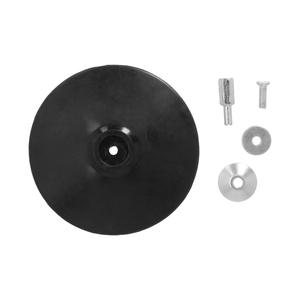 Piastra per trapano in nylon Ø 125 mm con gambo - Product Image 3