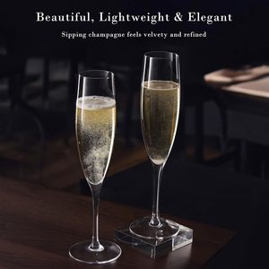 Flûte à champagne en Tritan incassable de 5 oz, résistante au lave-vaisselle, réutilisable, en plastique, pour mariage et fête, sans MOQ - Product Image 2