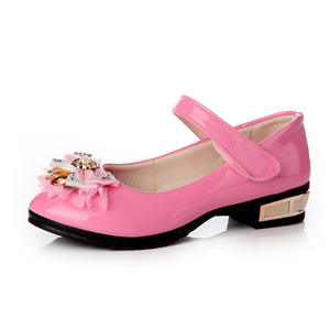 2025 primavera autunno <span class=keywords><strong>scarpe</strong></span> eleganti per bambini nuove <span class=keywords><strong>scarpe</strong></span> da principessa monostrato stile coreano per ragazze grandi piccole - Product Image 5